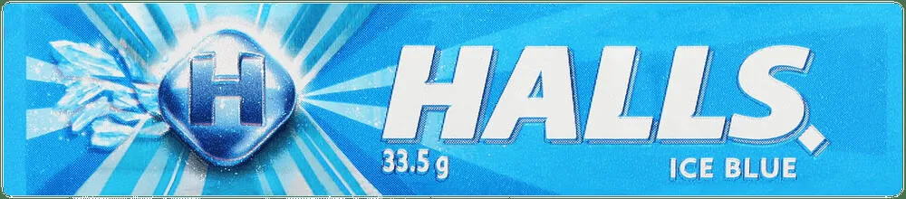 Halls Ice Blue Lozenges 33.5g