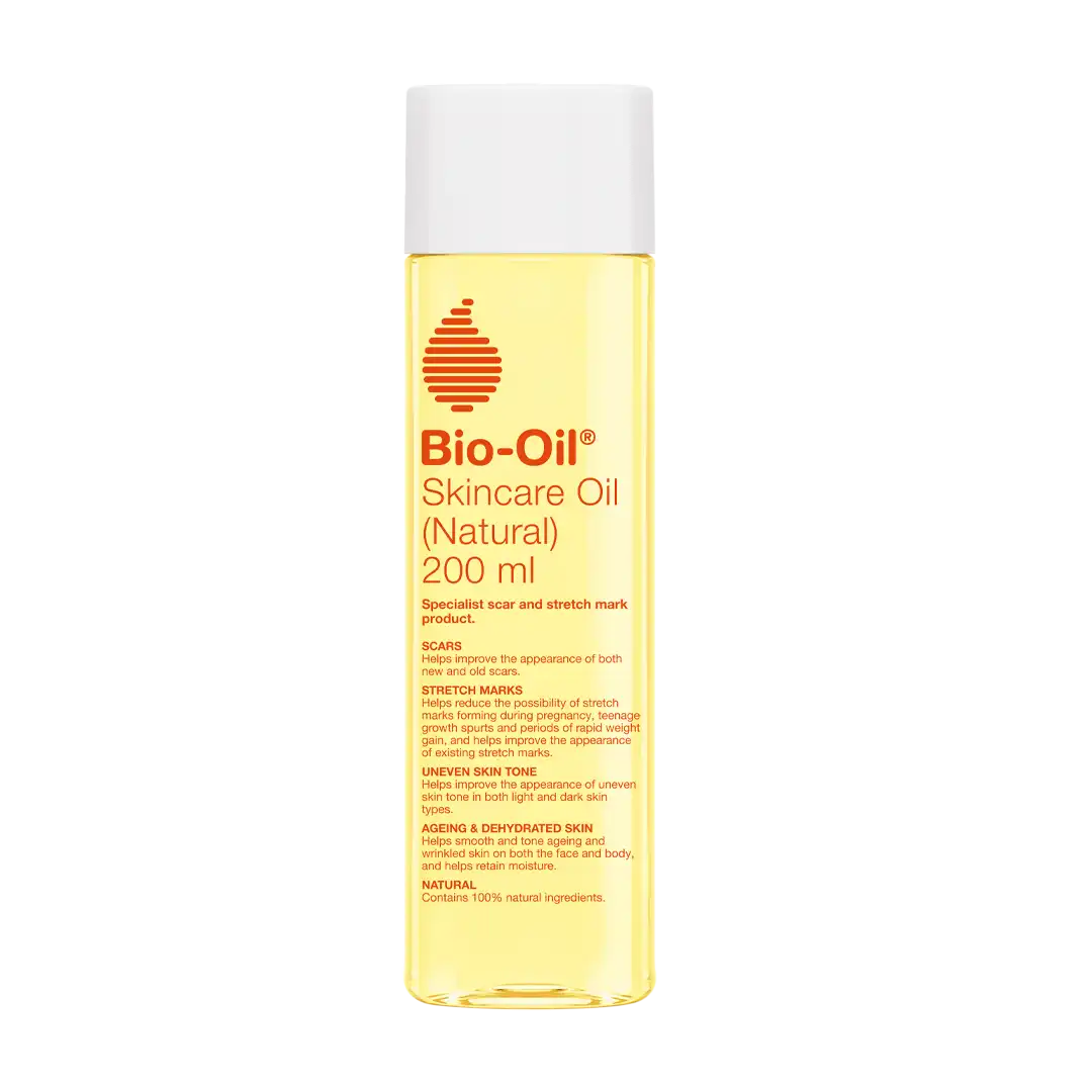 Front of Bio-Oil Skincare Oil Natural 200 ml bottle, high resolution