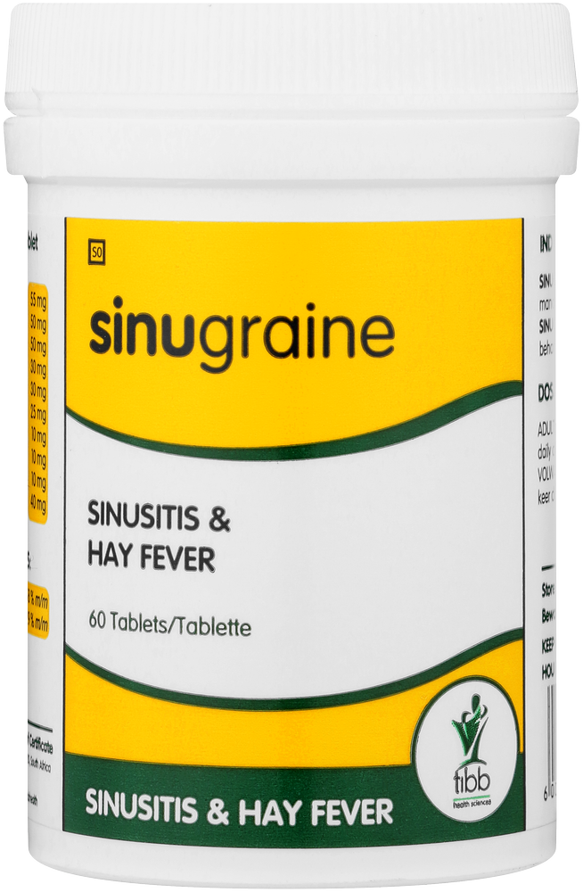 Tibb Sinugraine Sinusitis & Hay Fever Tablets 60pk