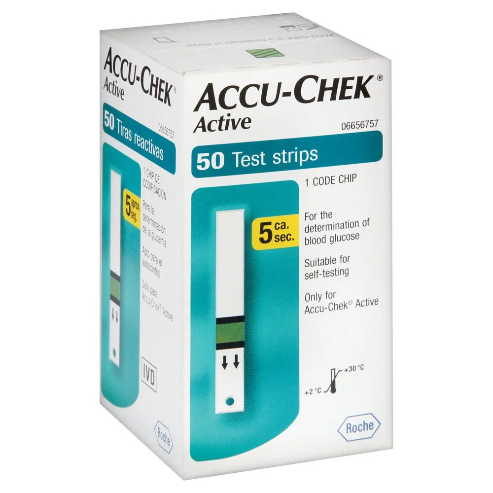 ACCU-CHEK ACTIVE TEST STRIPS 50