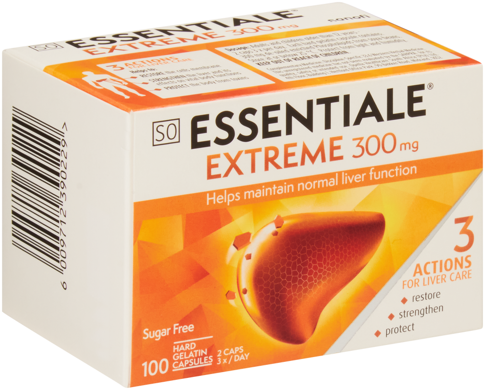 Essentiale Extreme Dietary Supplement Capsules 100pk
