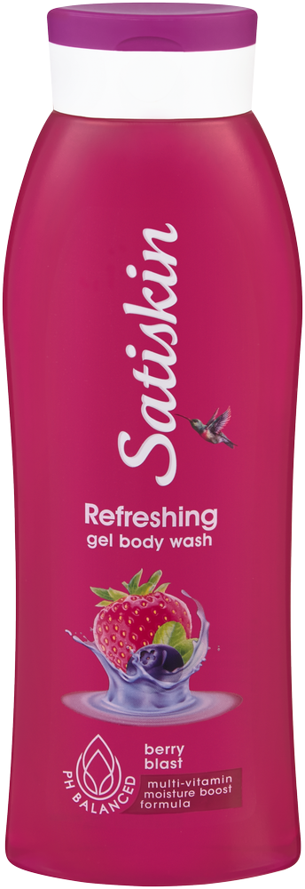 Satiskin Berry Blast Gel Body Wash 500ml