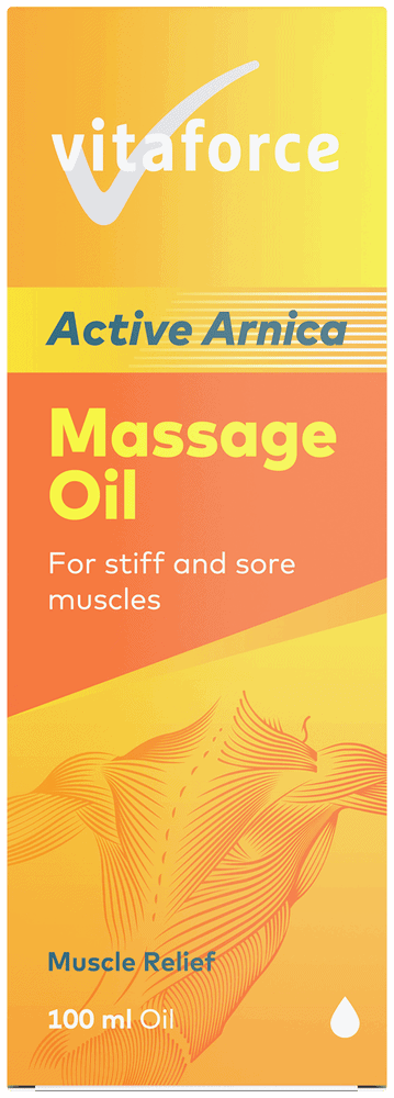 Vitaforce Active Arnica Massage Oil 100ml