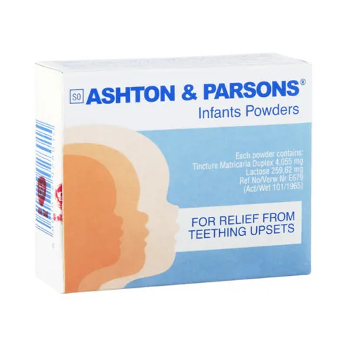 ASHTON &amp; PARSONS TEETHING POWDER - 20'S