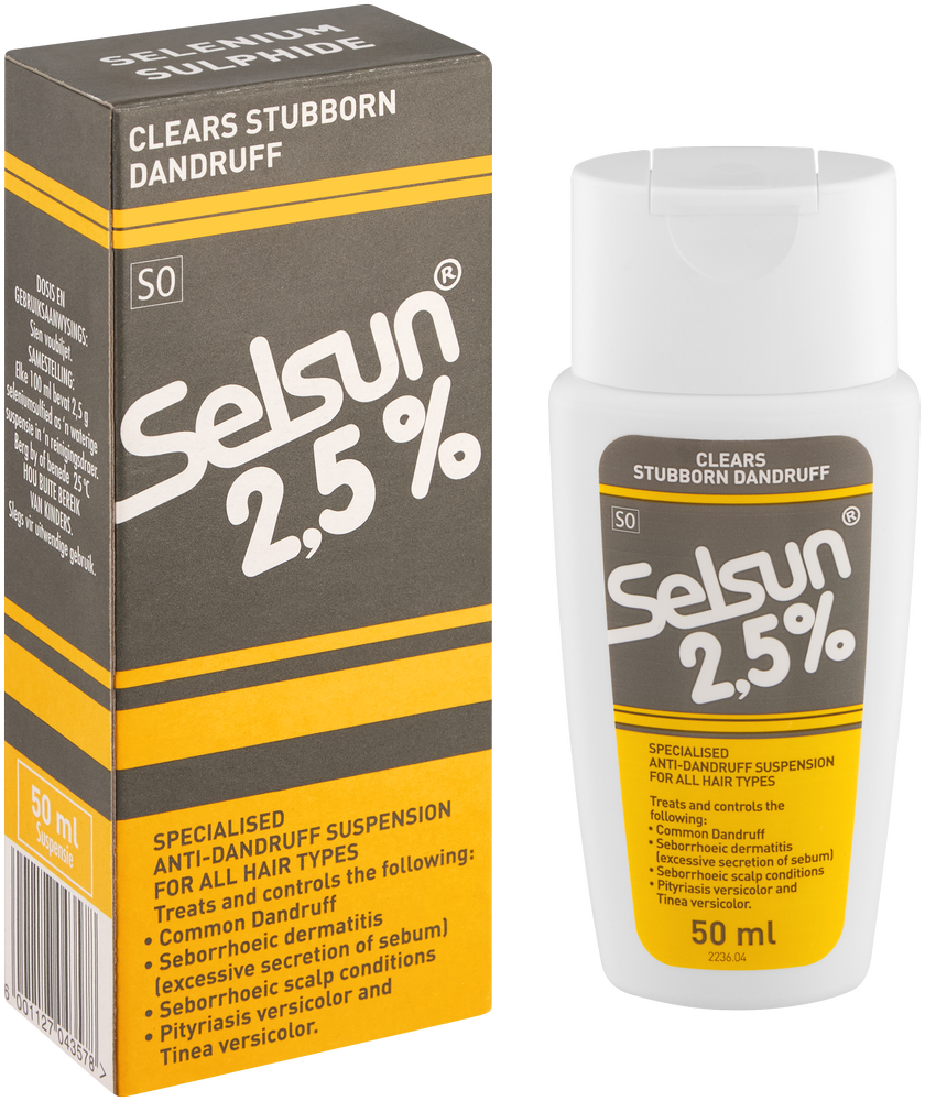 Selsun 2.5% Selenium Sulphide Shampoo 50ml