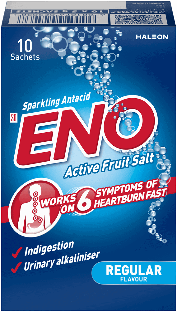 ENO Regular Active Fruit Salt 10pk