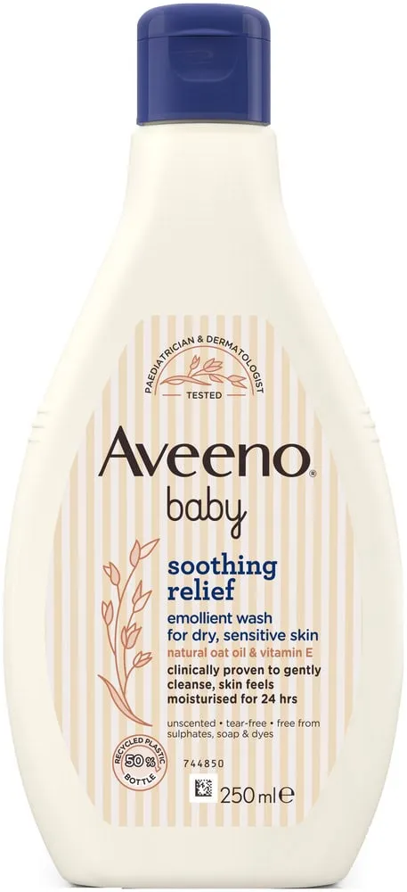 Aveeno Baby Soothing Relief Emollient Wash 250ml