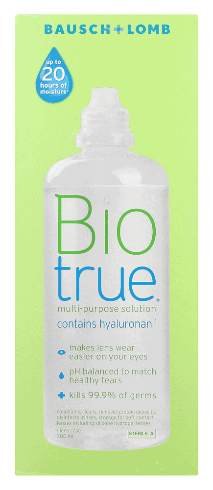 Biotrue Multi-Purpose Contact Lenses Solution 300ml