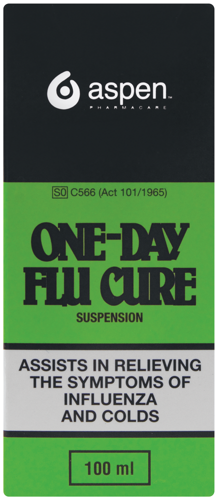Aspen One Day Flu Cure Suspension 100ml