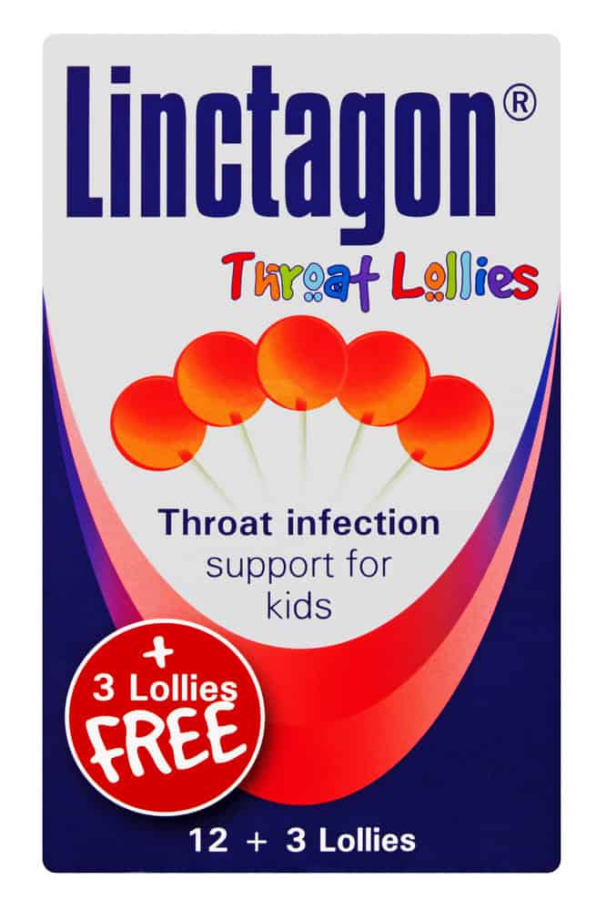 Linctagon Throat Lollies for Kids 15pk