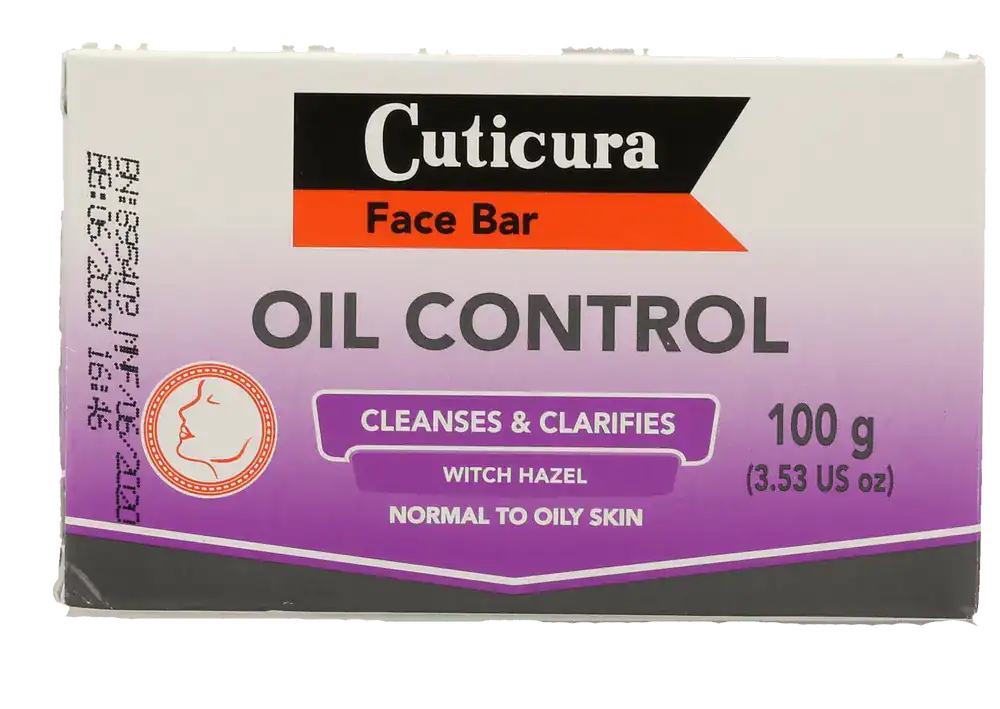Cuticura Oil Control Face Bar 100g