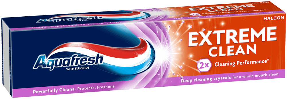 Aquafresh Extreme Clean Fluoride Toothpaste 75ml