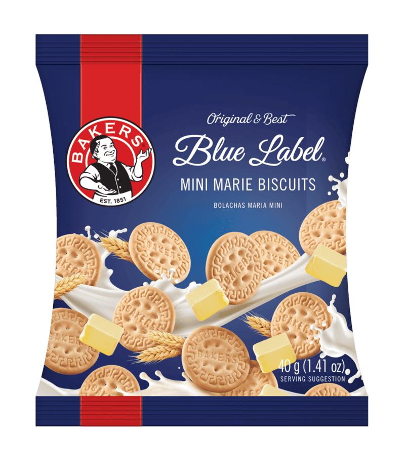 Bakers Blue Label Mini Marie Biscuits 40g