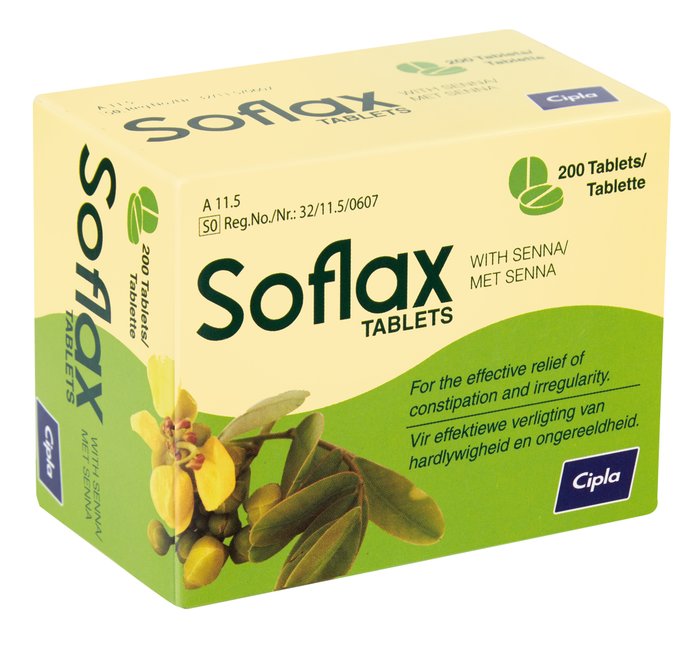 Cipla Soflax Laxative Tablets with Senna 200s
