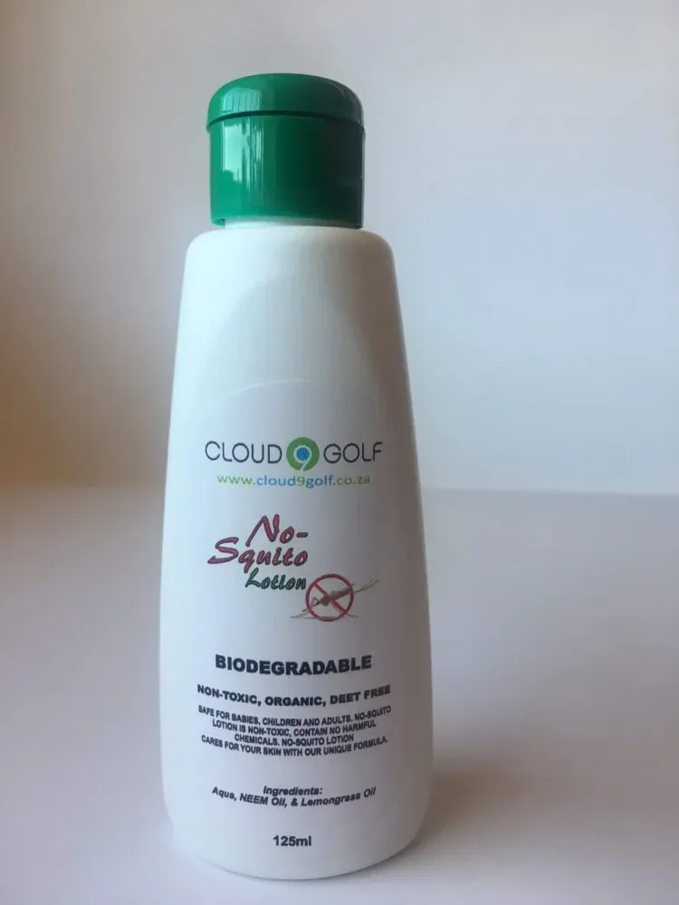 Front of No Squito Lotion 125ml bottle