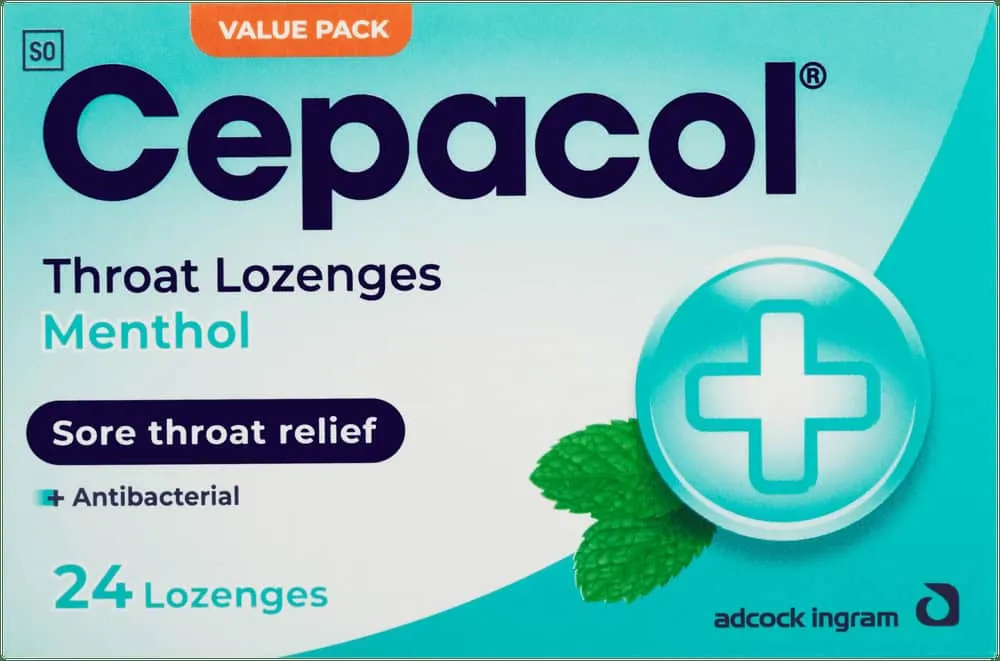 Cepacol Menthol Throat Lozenges 24pk