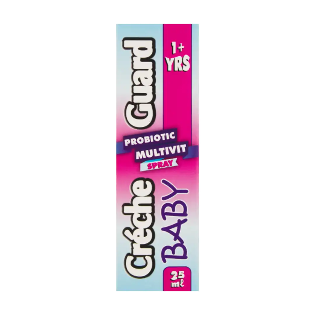 Front of Créche Guard Baby Probiotic Multivit Spray 25 ml box