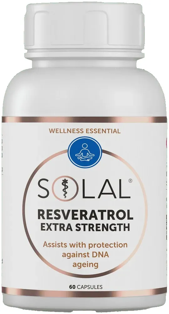 Solal Resveratrol Extra Strength Capsules 60pk