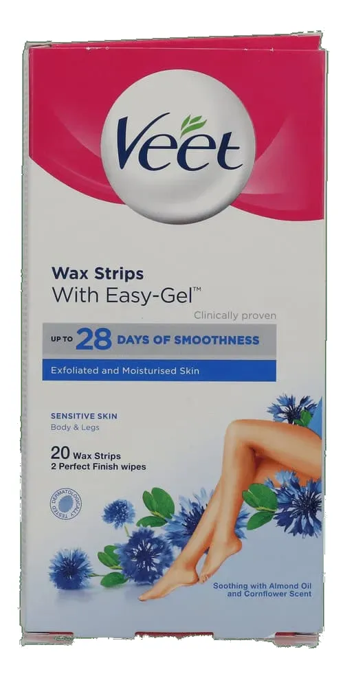 Veet WAX STRIPS SENSITIVE 20'S