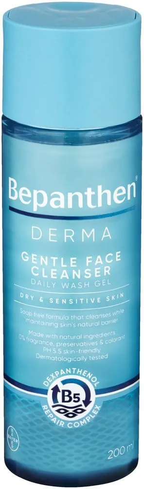 Bepanthen DERMA Gentle Face Cleanser Gel 200ml
