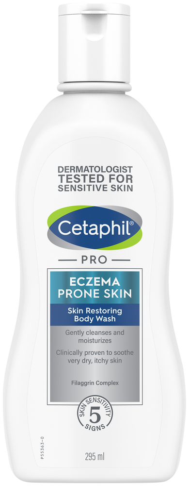 Cetaphil Pro Eczema-Prone Skin Restoring Body Wash 295ml