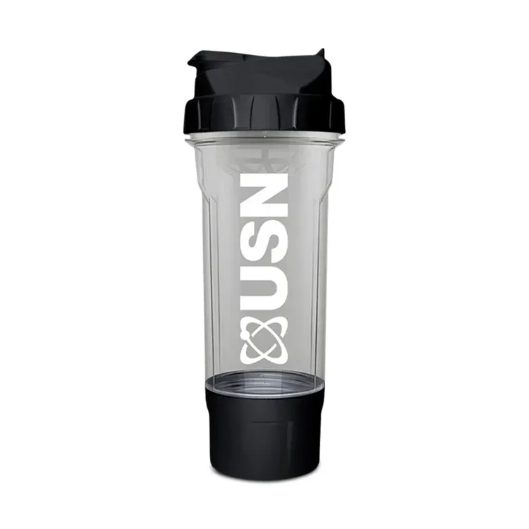 Front of USN Tornado Shaker Black 650ml