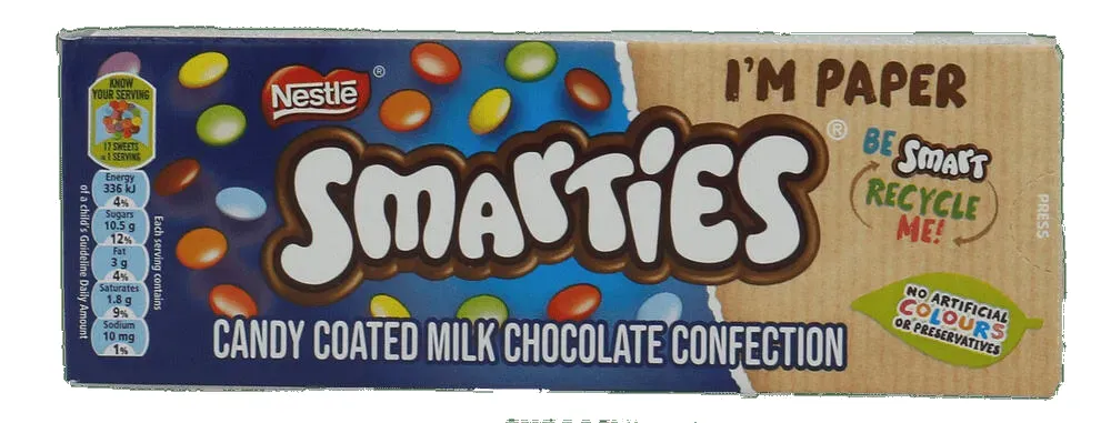 Nestlé Smarties Candy Coated Milk Chocolate Confection 70g