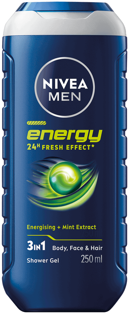 Nivea MEN Energy 3-In-1 Shower Gel 250ml