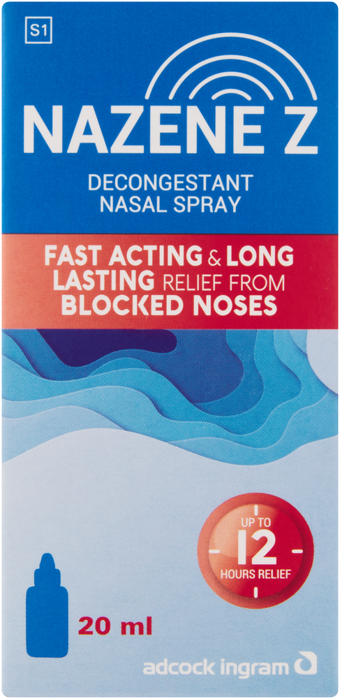 Nazene Z Decongestant Nasal Spray 20ml
