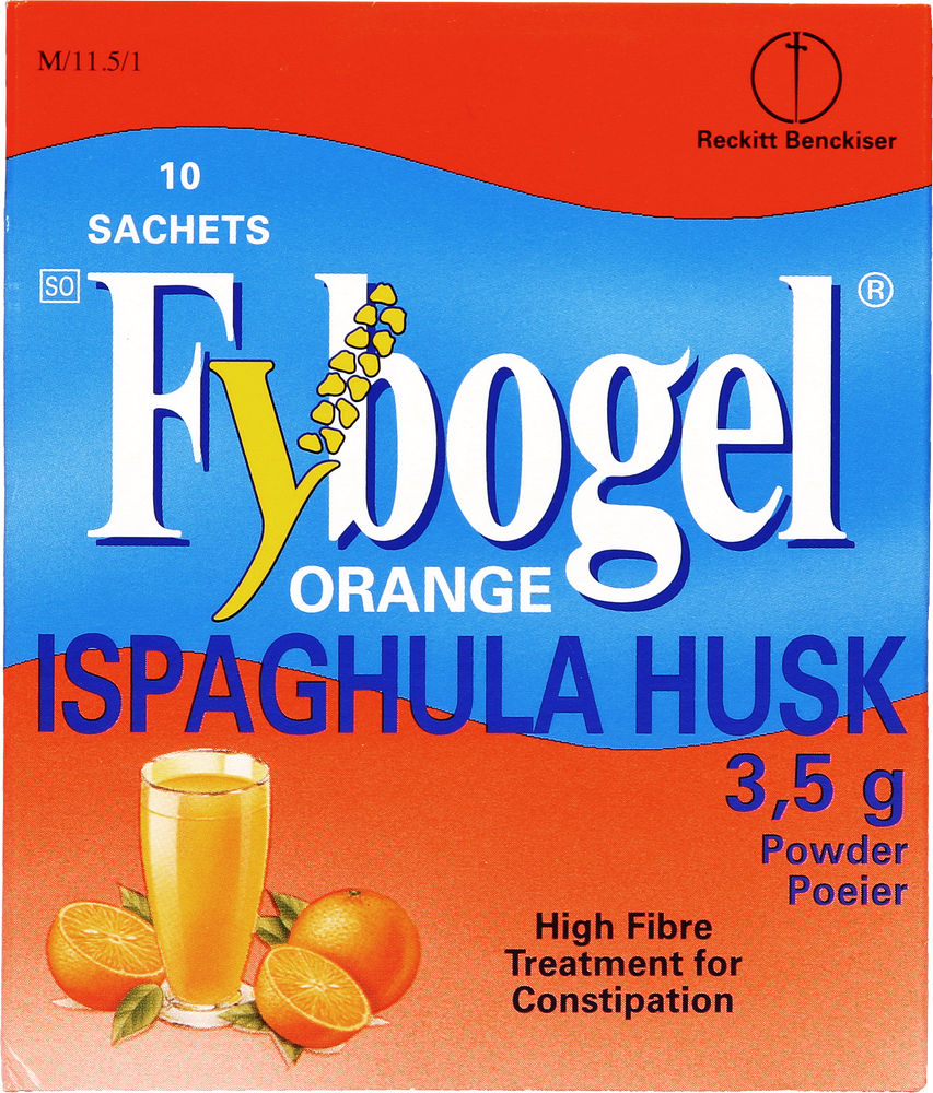 Fybogel Orange Ispaghula Husk Sachets 10pk