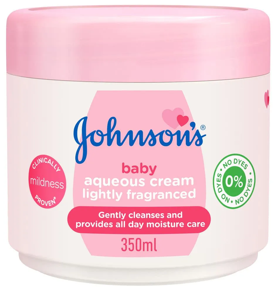 Johnson's Lightly Fragranced Baby Aqueous Cream 350ml