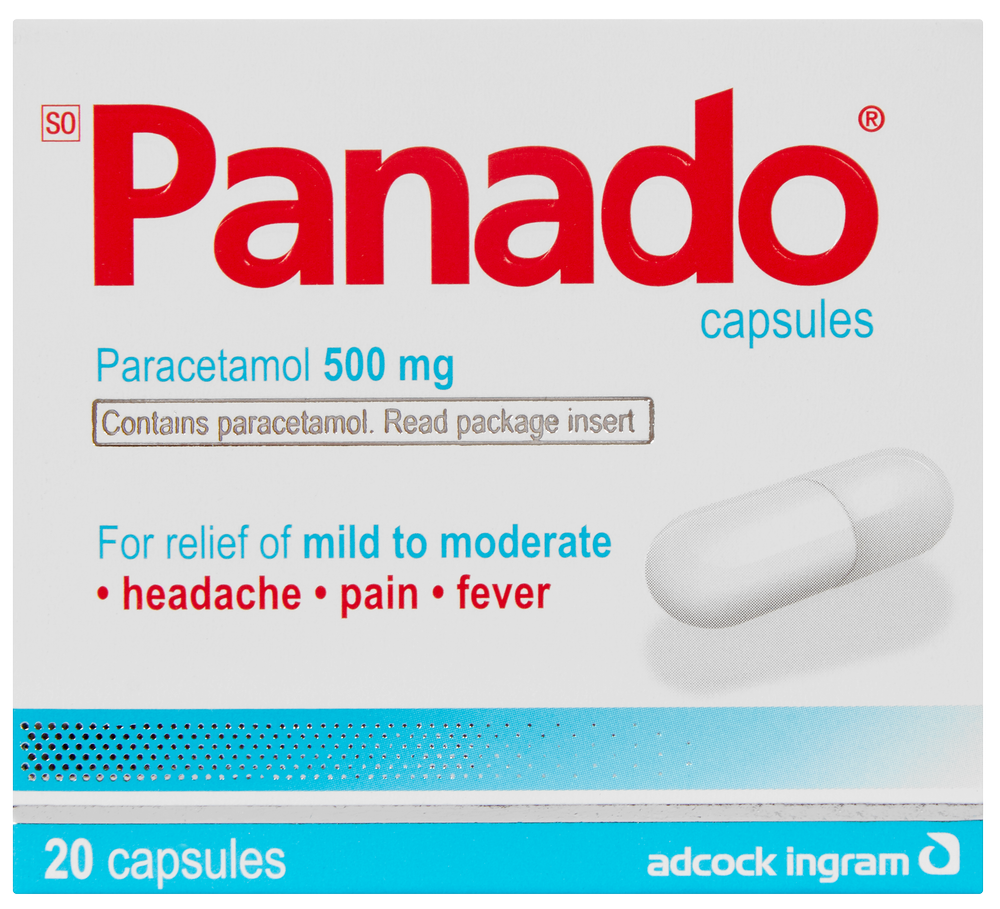 Panado Pain Relief Capsules 20pk