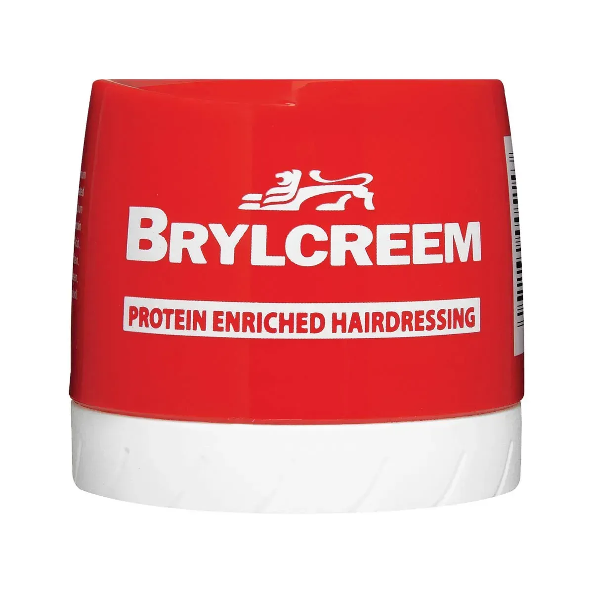Front of Brylcreem Protein Enriched Hairdressing 125 ml jar