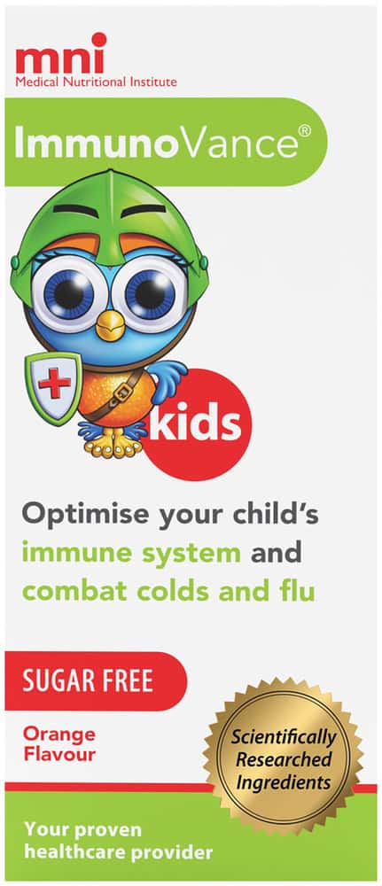 MNI Orange Flavour ImmunoVance Kids Syrup 200ml