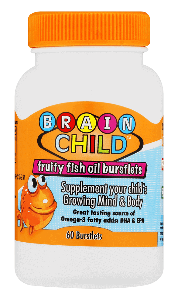 Brain Child Fish Oil Fruity Burstlets 60s