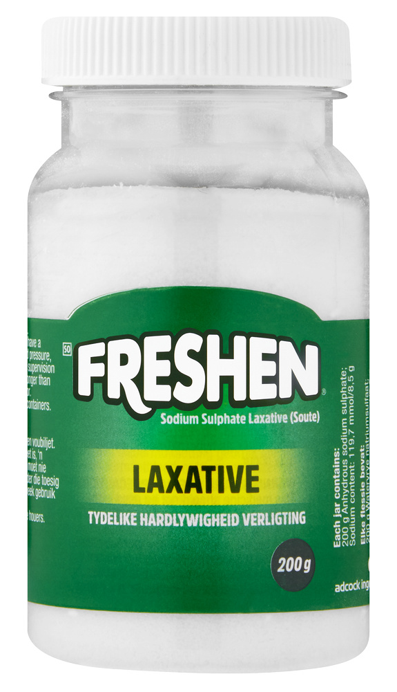 Freshen Sodium Sulphate Laxative Salts 72 x 200g