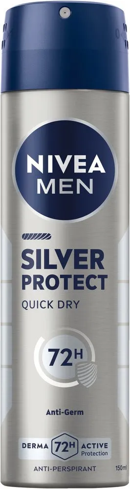 Nivea MEN Silver Protect Anti-Perspirant Spray 150ml