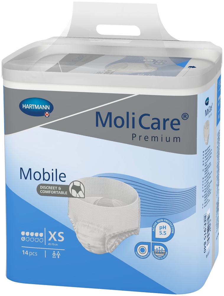 Hartmann MoliCare Premium Extra Small Mobile Incontinence Pants 14pk