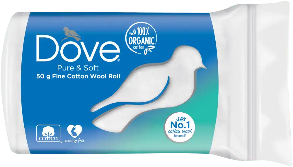 Dove Fine Cotton Wool Roll 50g