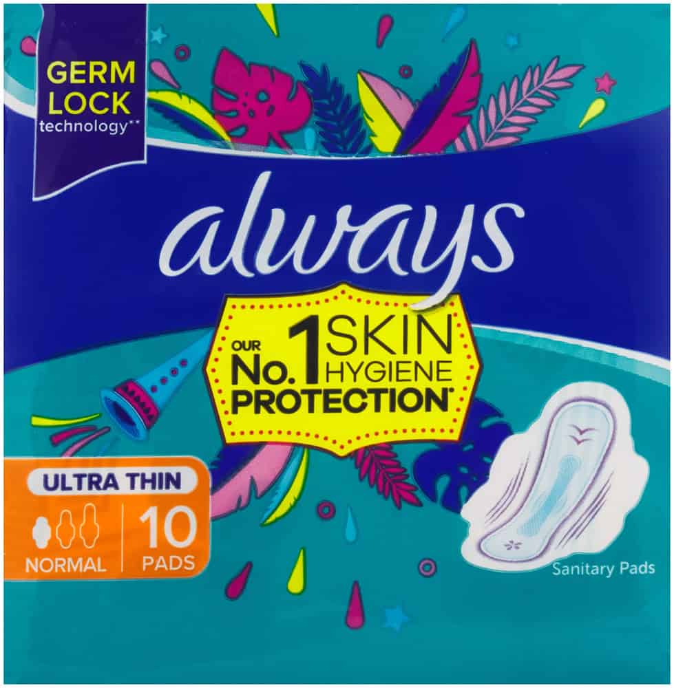 Always Normal Ultra Thin Sanitary Pads 10pk