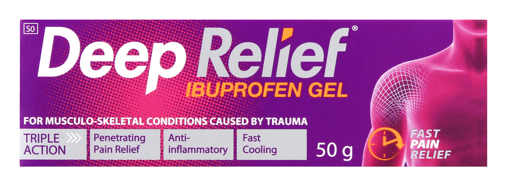 Deep Relief Ibuprofen Gel 50g