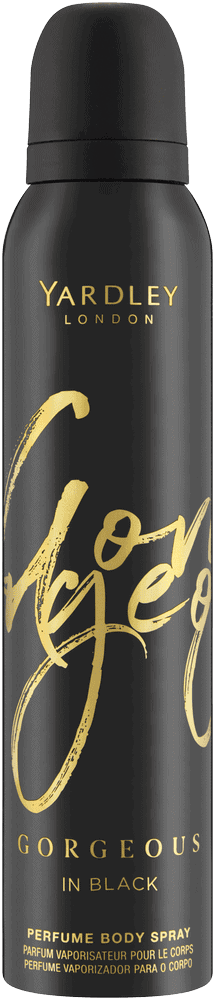 Yardley Gorgeous In Black Perfume Body Spray 150ml
