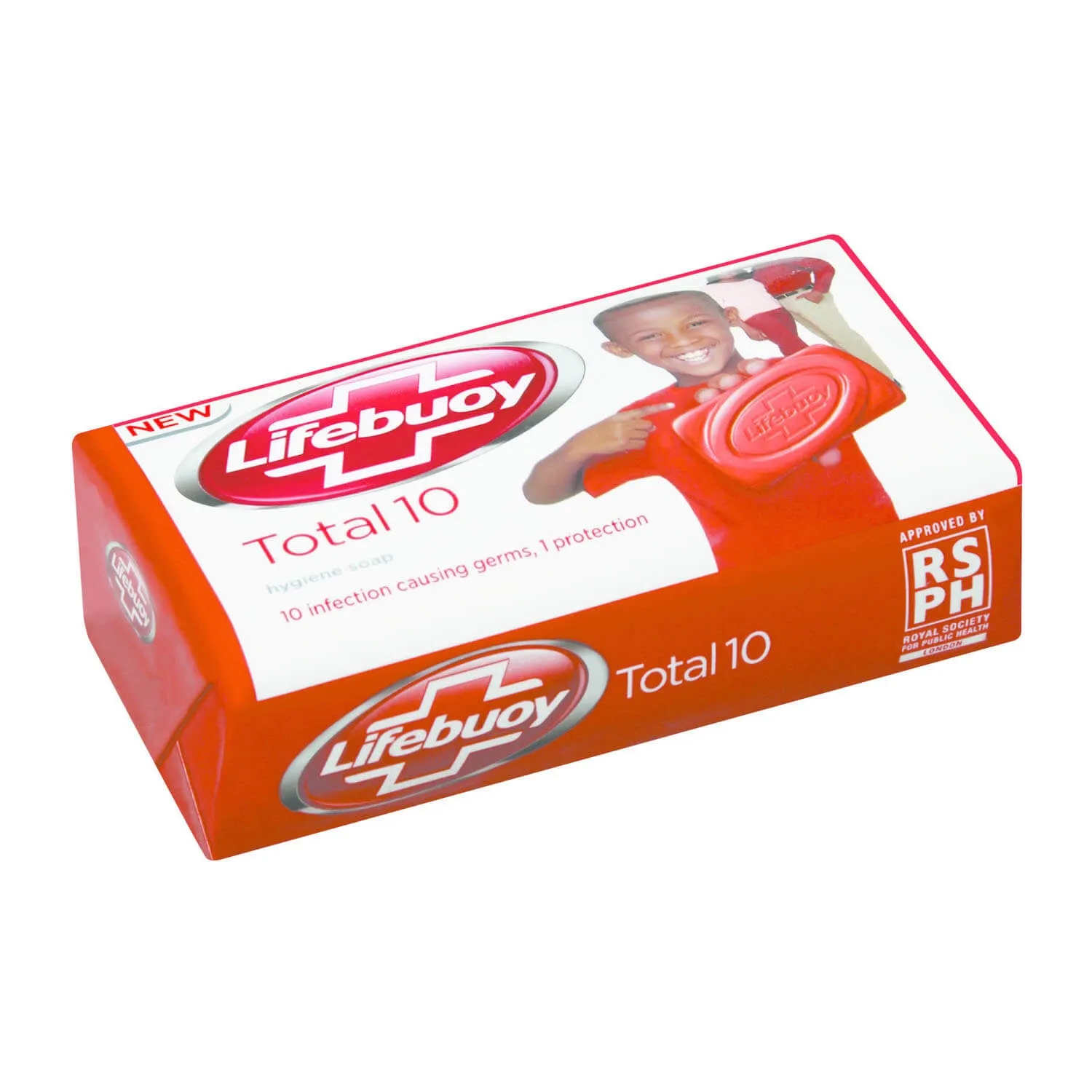 Front of Lifebuoy Total 10 Hygiene Soap pack