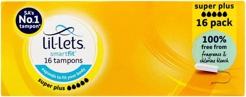 Lil-lets SmartFit Super Plus Tampons 16s