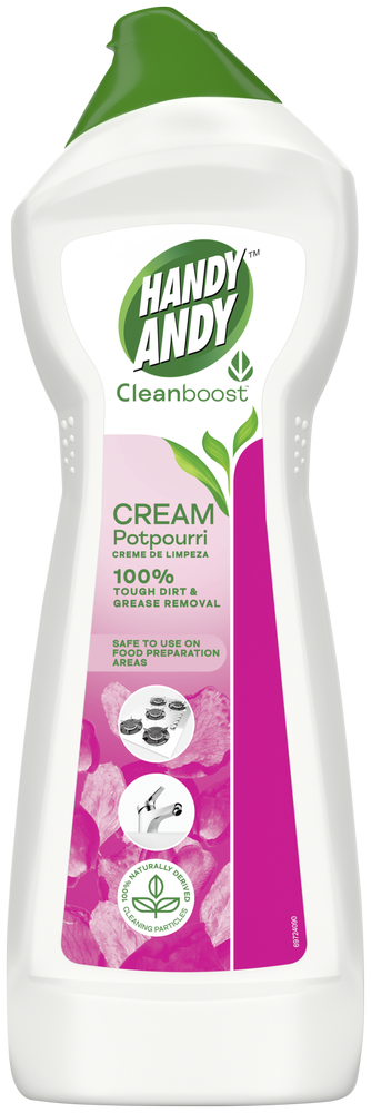 Handy Andy Cleanboost Potpourri Multipurpose Cleaning Cream 750ml