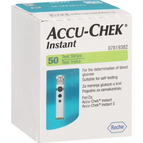 ACCU-CHEK INSTANT TEST STRIPS 50