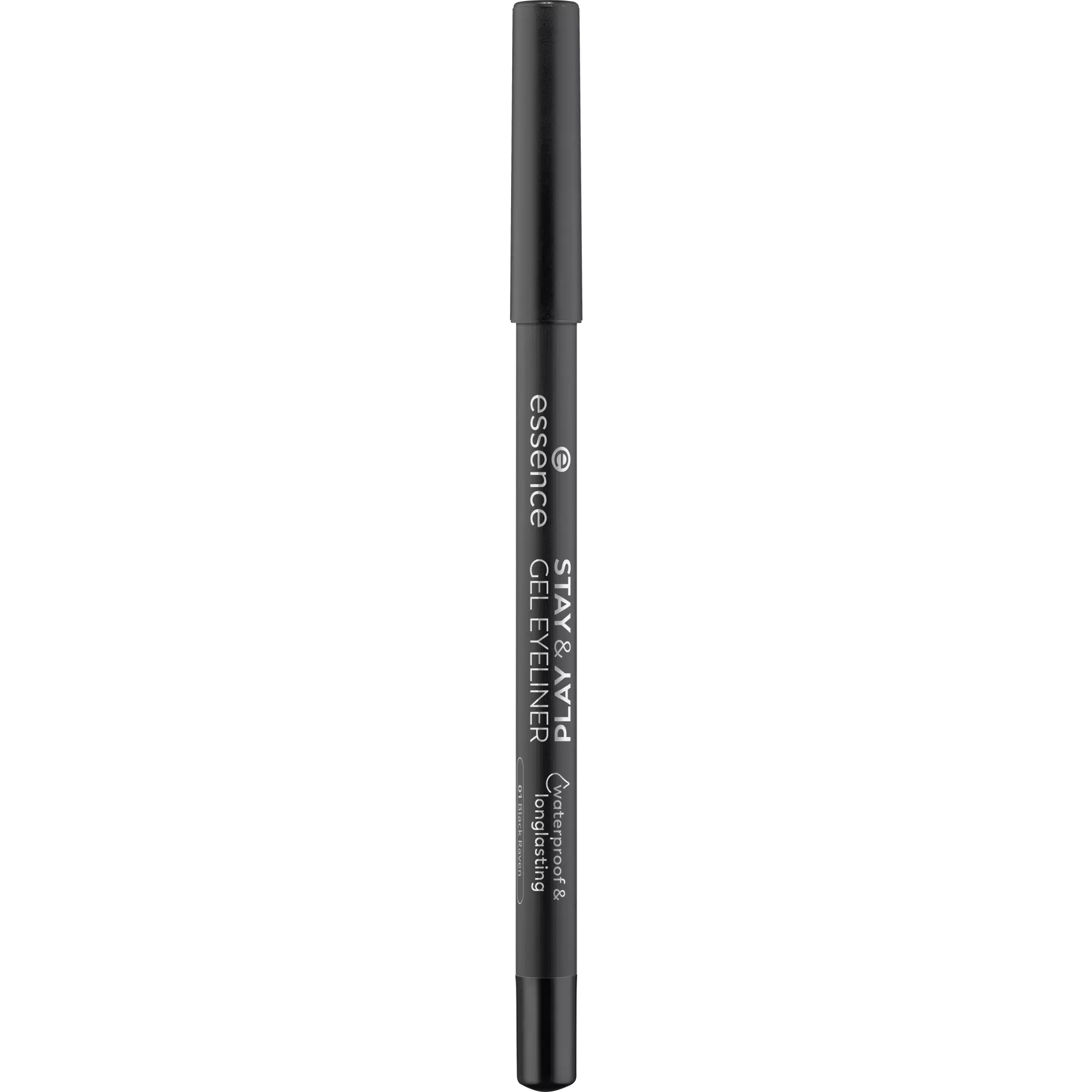 Essence Stay & Play Gel Eyeliner pencil - 01 Black Raven