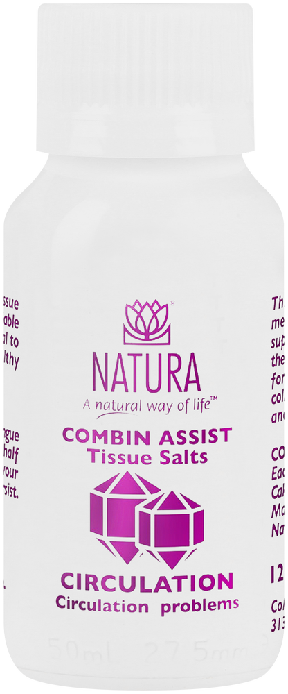Natura Combin Assist Circulation Tissue Salt Tablets 125pk