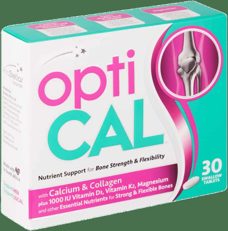 Opti-cal Calcium & Collagen Swallow Tablets 30pk