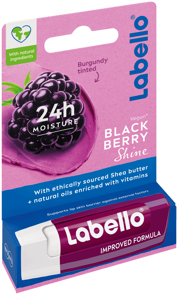 Labello Blackberry Shine Lip Balm 4.8g
